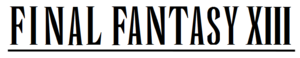 Immagine Final Fantasy XIII wordmark.png.