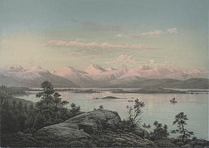 Der Moldefjord (Georg Saal, 1848)