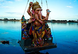 English: Ganesh festival in India
