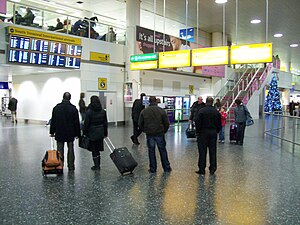 Gatwick South Terminal international arrivals ...