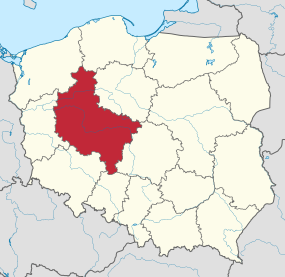 Localisation de Posnanie en Pologne