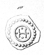 Münze aus der Zeit Håkons III. Sverresons.