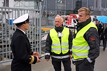 Securitas security officers in Norway Havneinspektor og Securitas (9455862103).jpg