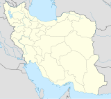 מיקום פרספוליס במפת איראן