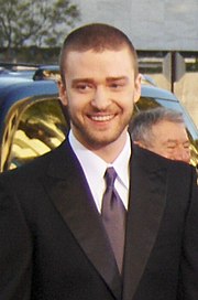 Timberlake arriving at the 2007 Golden Globe Awards.