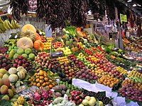 Market in Barcelona, Spain