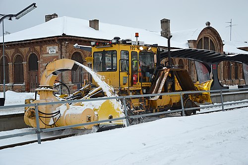 Lume koristamine raudteel Tapa raudteejaamas