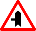 2d) — Junction with a road that does not have priority