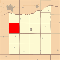 Location in Butler County