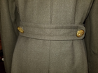 WWII-era martingale on US Women's Army Corps winter overcoat