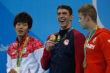 Michael Phelps giành huy chương vàng Olympic thứ 20 tại Rio 2016