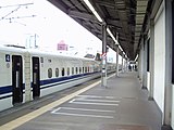 新幹線ホーム（2018年1月）