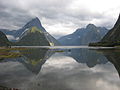 Vịnh hẹp Milford Sound tại New Zealand