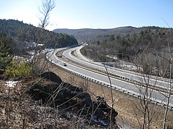 Exit 15 (Montcalm) on Interstate 89