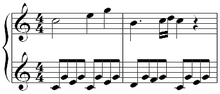 Miniatura para Sonata para piano n.º 16 (Mozart)