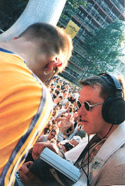 Liveact N-SON-X auf dem Franconia Love Truck (1996)