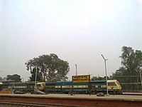 Shot of twin WDG4 at Nalhati