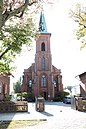 Katholische Herz-Jesu-Kirche mit Pfarr- und Gemeindehaus