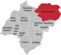 Ortsteile Borgholzhausen - Barnhausen