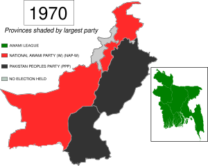 Elecciones generales de Pakistán de 1970