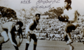 Image 16Pakistan football team in a friendly against a team from the Soviet Union at the KMC Stadium in 1968. (from Karachi)