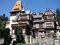 The Pelișor Castle in Sinaia.