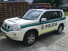 Car of National Police in Slovakia Police Nissan Patrol.JPG