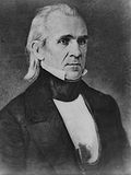 A(z) James Knox Polk lap bélyegképe