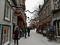 The street in winter