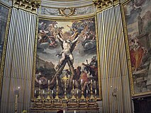 ローマの教会の装飾画