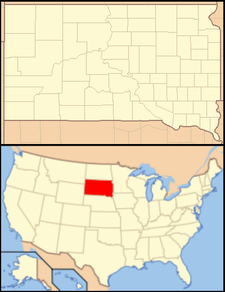 Agar is located in South Dakota