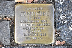 Stolperstein für Eduard Köhne