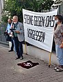 Einleitung durch Hartmut Schmidt von der Stolperstein-Initiative Frankfurt