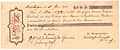 1892 money order with 2x5c - (a 4-K, a 5-K)