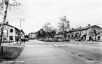 Tallkrogsplan på 1960-talet.