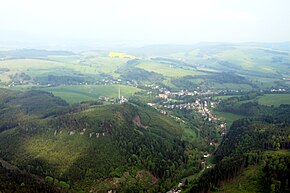 Poziția localității Teplice nad Metují