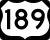 U.S. Highway 189 Business marker