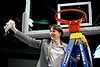 Tara VanDerveer at Spokane Regional in the 2011 NCAA Women's Basketball Tournament March 28, 2011