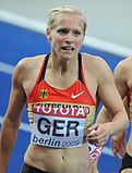 Verena Sailer schied als Achte des ersten Halbfinalrennens aus