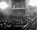 Convocation en la Universidad de Toronto (1911).