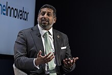 Vilas Dhar at the 2023 World Economic Forum