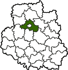 Distret de Vinnycja - Localizazion