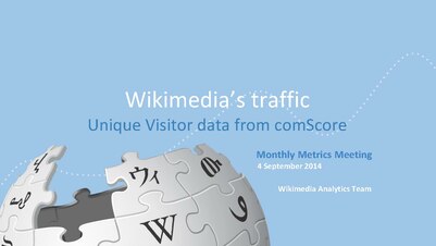 Wikimedia - New unique visitor data (09.2014)