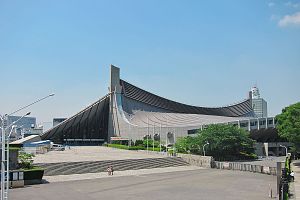 Die Kokuritsu Yoyogi Kyōgijō in Tokio