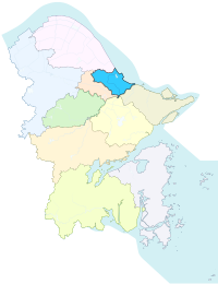 Zhenhai Distrikto en Ningbo-Municipo