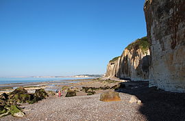 Vastérival Beach, in Varengeville-sur-Mer