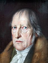 The idealist philosopher G. W. F. Hegel introduced the concept of the Other as constituent part of human preoccupation with the Self. 1831 Schlesinger Philosoph Georg Friedrich Wilhelm Hegel anagoria.JPG