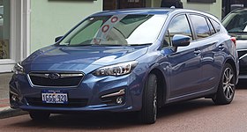 2017 Subaru Impreza (GT7) 2.0i-L hatchback (2018-09-17) 01.jpg