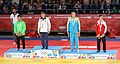 55 kg victory ceremony