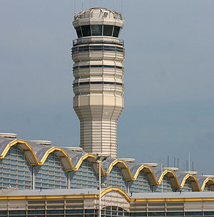 Air Traffic control tower at National Airport